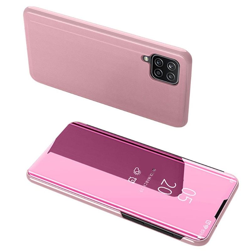 Cover Samsung Galaxy A22 4G Flip Cover Spejleffekt