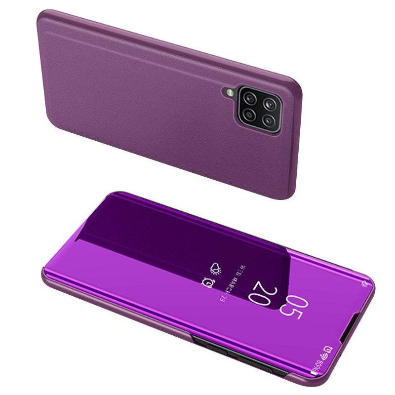 Cover Samsung Galaxy A22 4G Flip Cover Spejleffekt