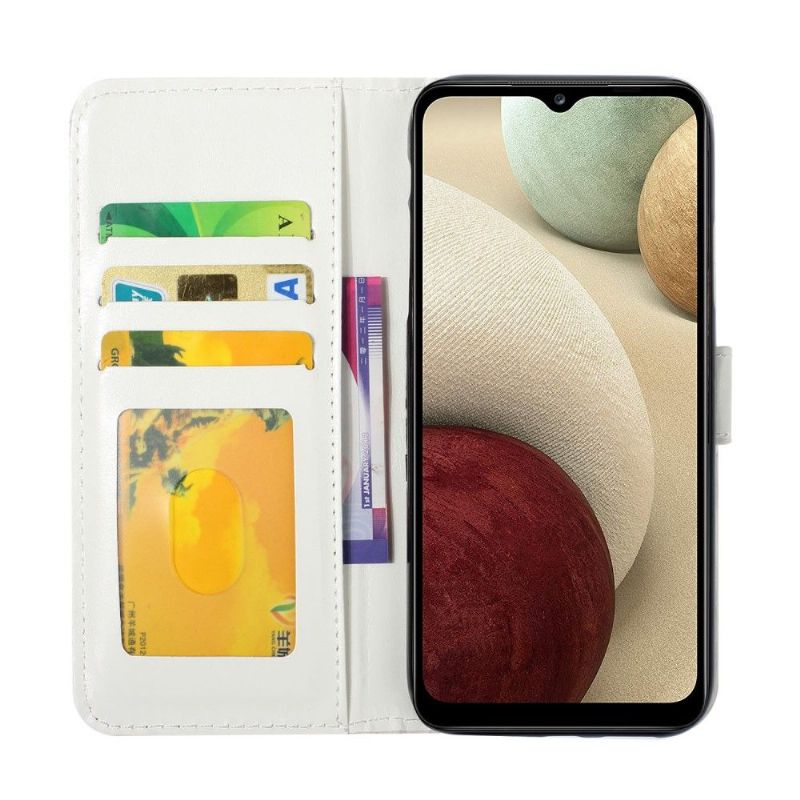 Flip Cover Samsung Galaxy A22 4G Ananasmønster