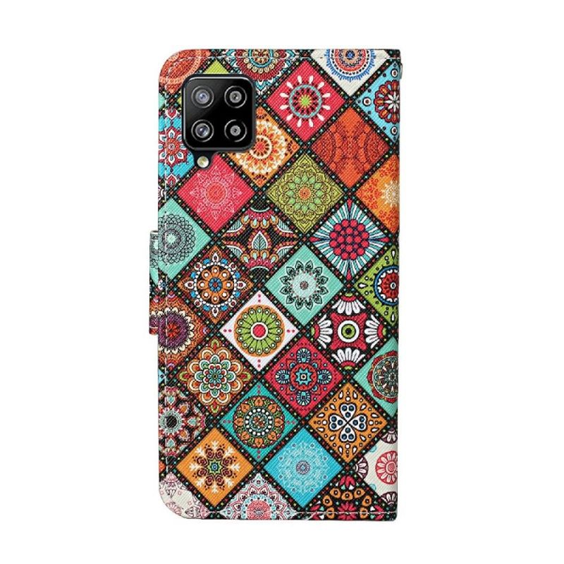 Flip Cover Samsung Galaxy A22 4G Anti-fald Mandala Kalejdoskop