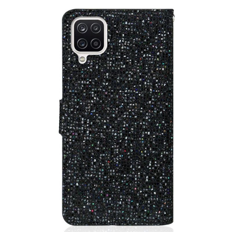 Flip Cover Samsung Galaxy A22 4G Glitterkortholder