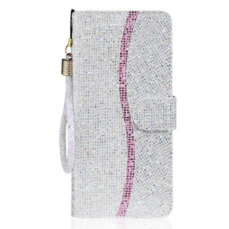 Flip Cover Samsung Galaxy A22 4G Glitterkortholder