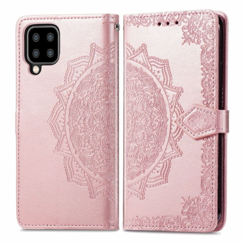 Flip Cover Samsung Galaxy A22 4G Relief Mandala