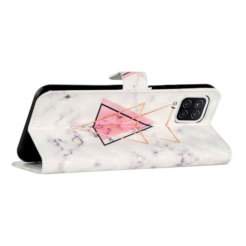 Flip Cover Samsung Galaxy A22 4G Trekantmønster