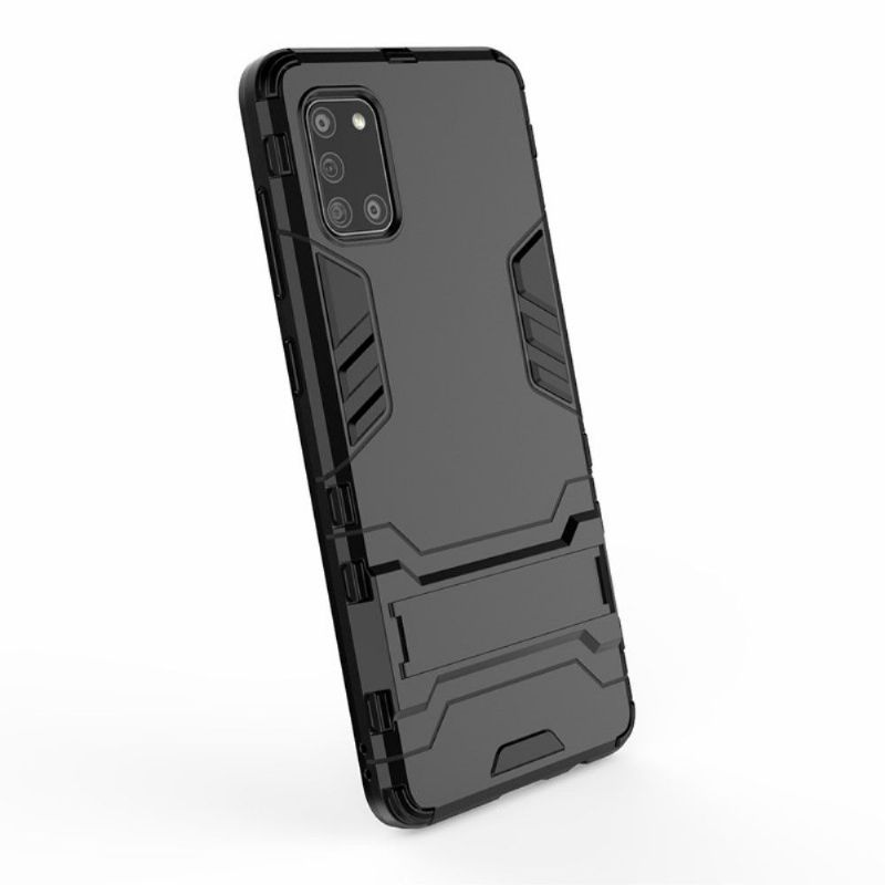 Cover Samsung Galaxy A31 Anti-fald Cool Guard Stødsikker Med Integreret Stativ