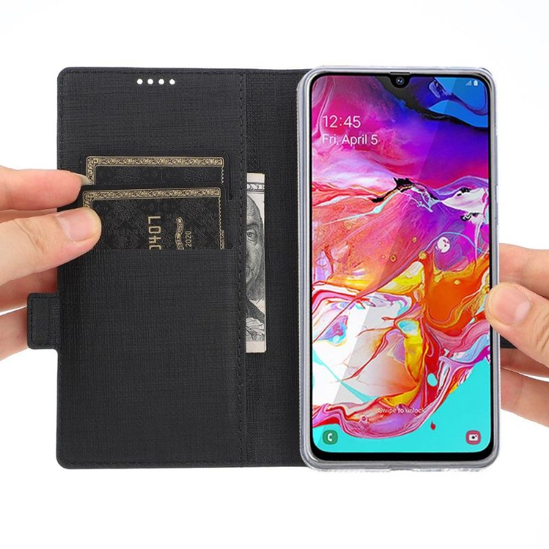 Flip Cover Samsung Galaxy A31 Hemming Bøjlestøttefunktion