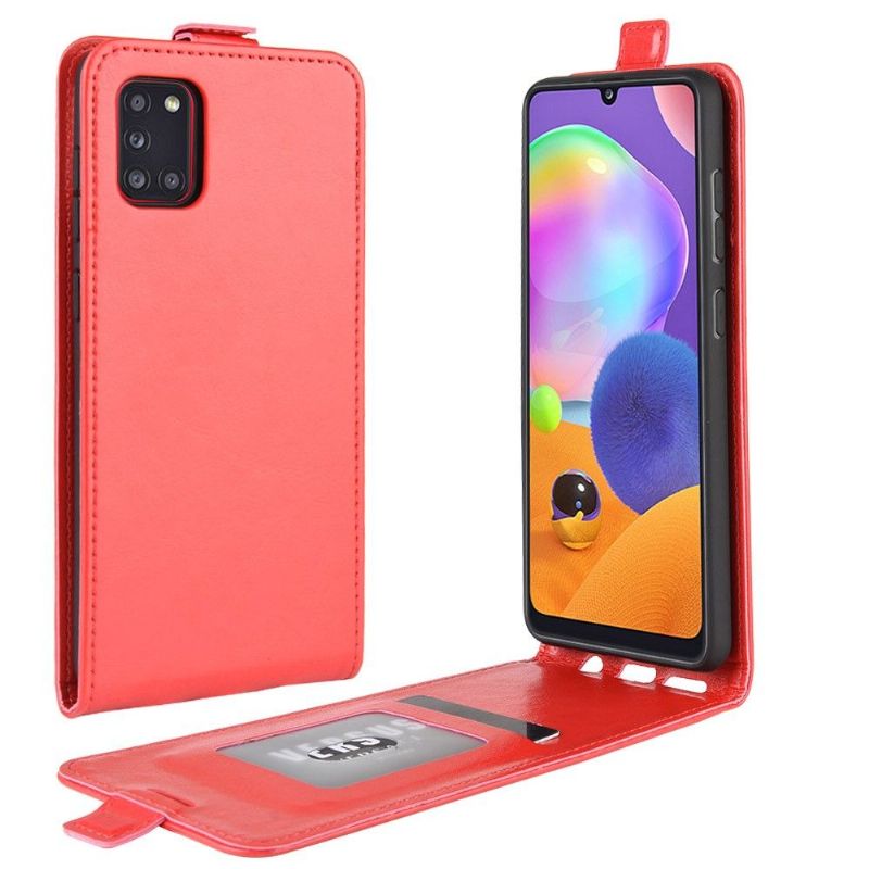 Læder Cover Samsung Galaxy A31 Flip Cover Kunstlæder Lodret