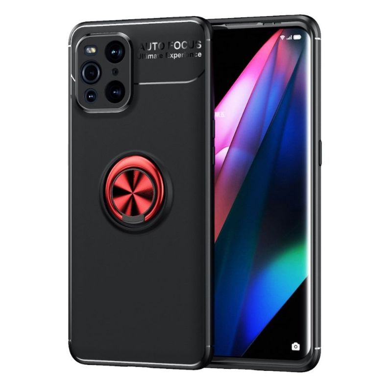 Cover Oppo Find X3 Pro Silikone Med Roterende Støtte