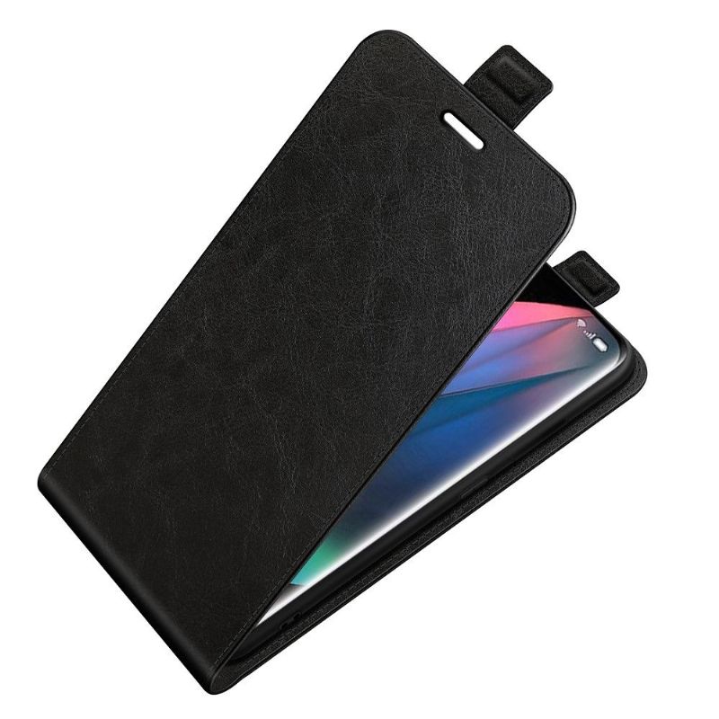 Flip Cover Oppo Find X3 Pro Læder Cover Lodret Kunstlæder