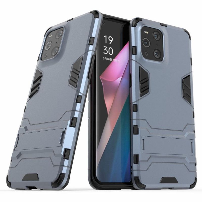 Mobilcover Oppo Find X3 Pro Cool Guard Med Integreret Stativ