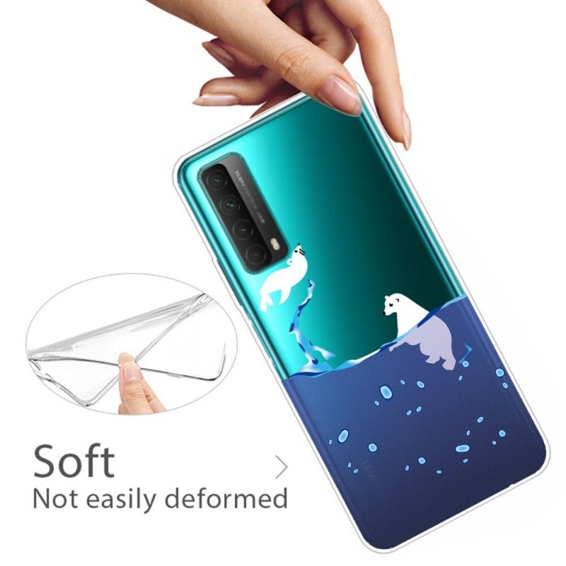 Cover Huawei P Smart 2021 Anti-fald Sæl Og Isbjørn