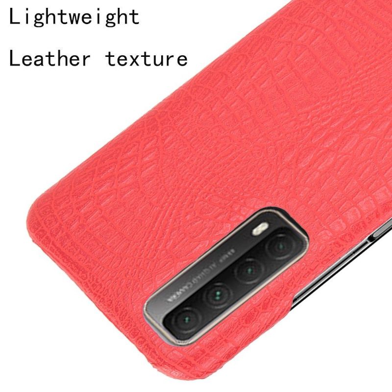 Cover Huawei P Smart 2021 Croc Skin Effekt