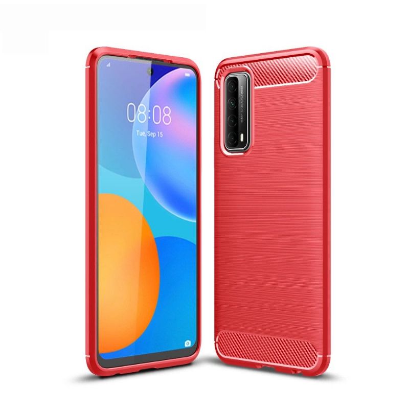 Cover Huawei P Smart 2021 Fleksibel Børstet Effekt