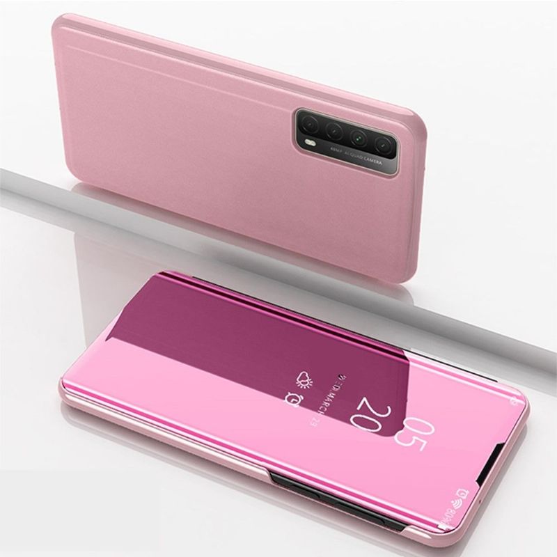 Cover Huawei P Smart 2021 Hemming Flip Cover Spejleffekt