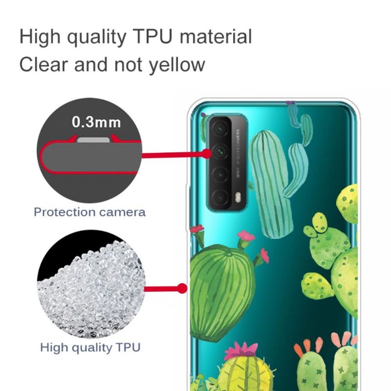 Cover Huawei P Smart 2021 Kaktusser