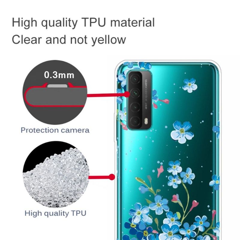 Cover Huawei P Smart 2021 Limoniumblomst