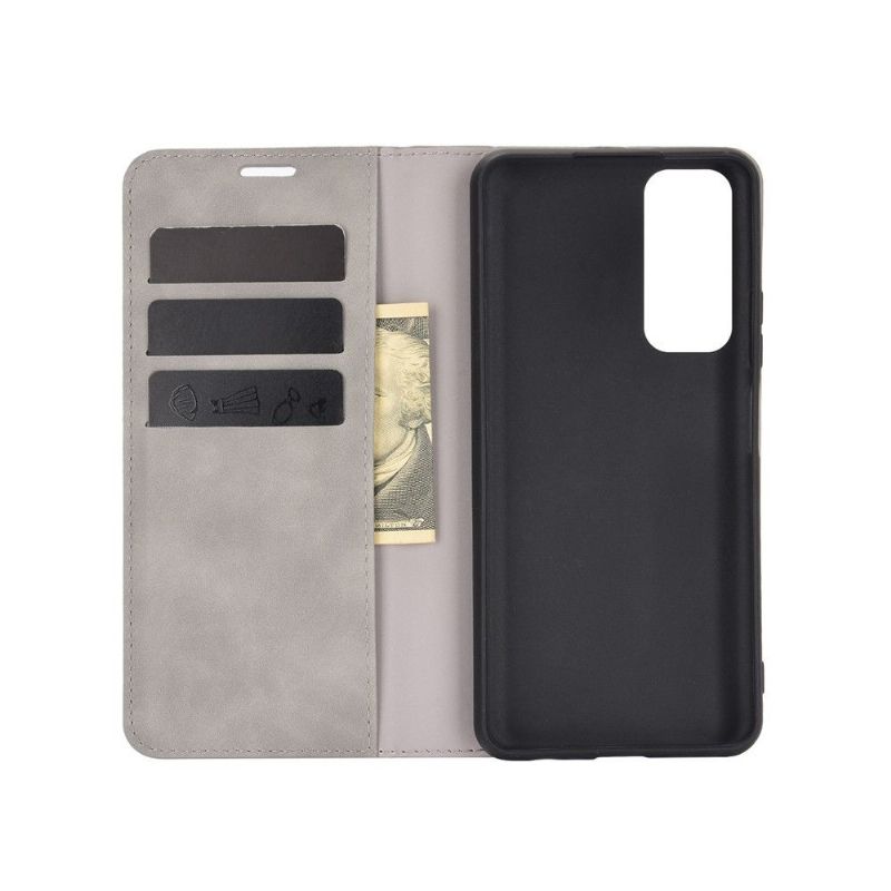 Flip Cover Huawei P Smart 2021 Business Retro