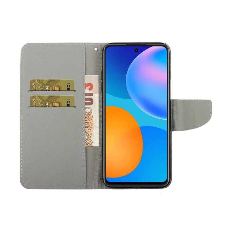 Flip Cover Huawei P Smart 2021 Chic Geometri