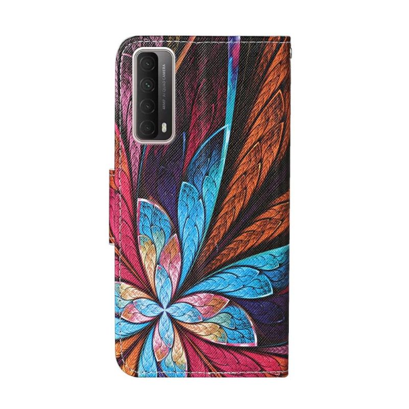 Flip Cover Huawei P Smart 2021 Farvede Blade