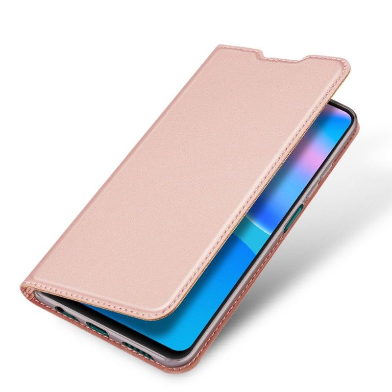 Flip Cover Huawei P Smart 2021 Hemming Business Satin Effekt