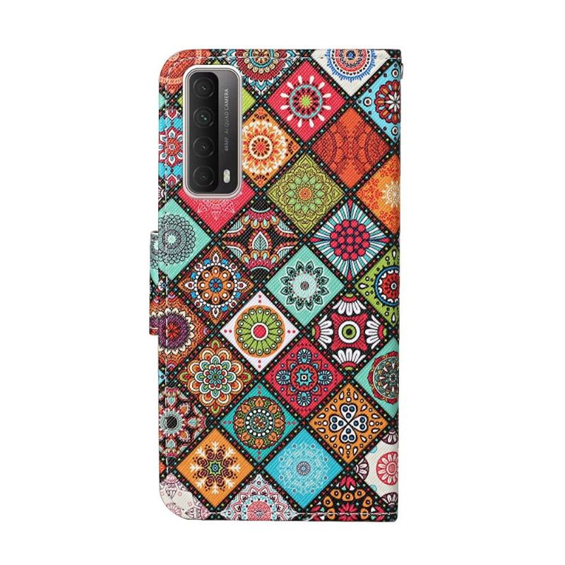 Flip Cover Huawei P Smart 2021 Kalejdoskop Mandala