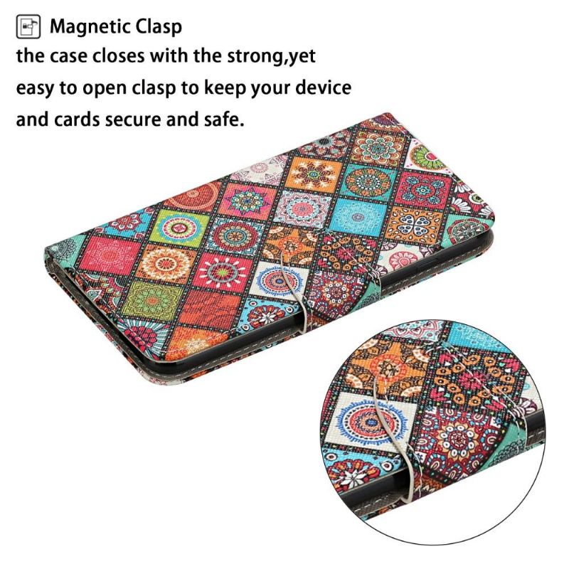 Flip Cover Huawei P Smart 2021 Kalejdoskop Mandala