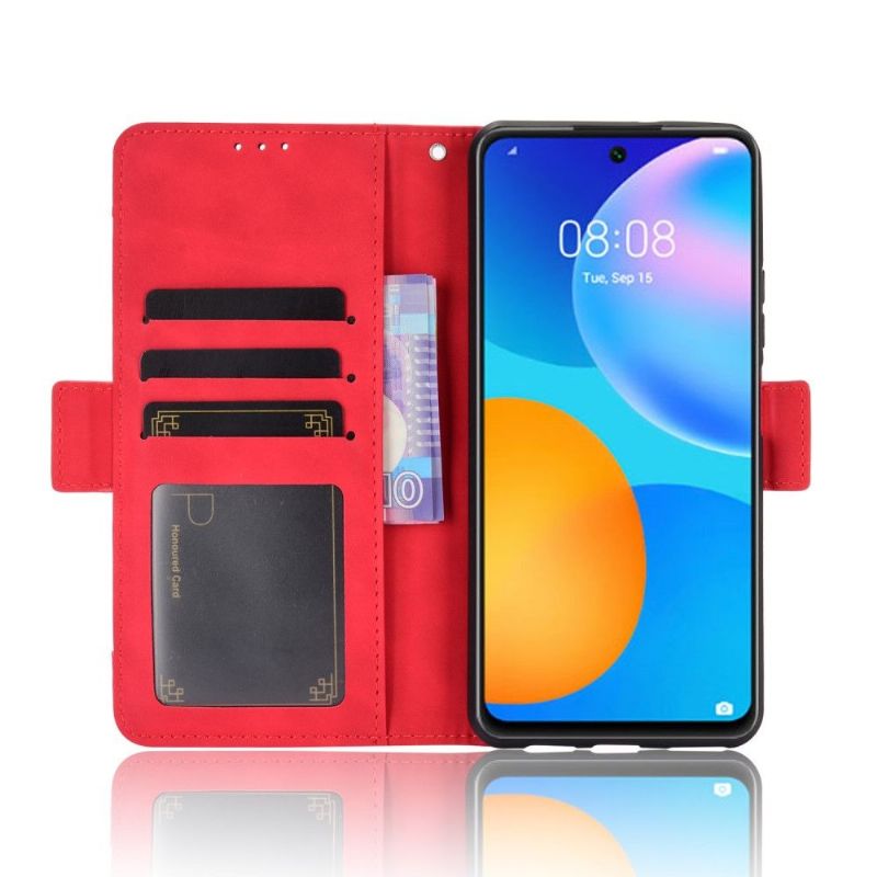 Læder Cover Huawei P Smart 2021 Original Premium Med Kortholder