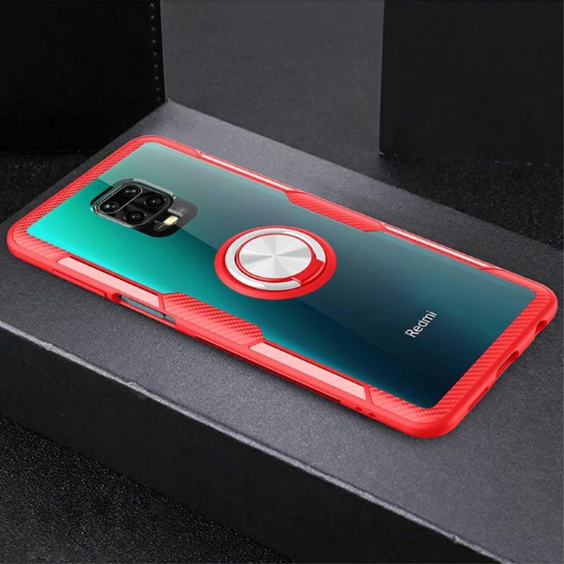 Cover Xiaomi Redmi Note 9S / Redmi Note 9 Pro Gennemsigtig Finger