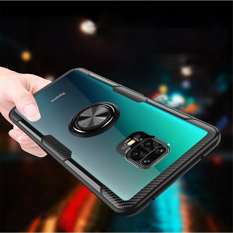 Cover Xiaomi Redmi Note 9S / Redmi Note 9 Pro Gennemsigtig Finger