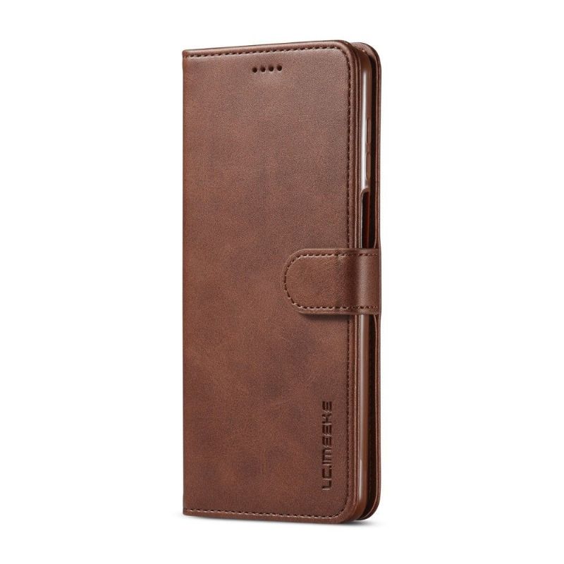 Etui Xiaomi Redmi Note 9S / Redmi Note 9 Pro Flip Cover Lædereffekt Lc.imeeke