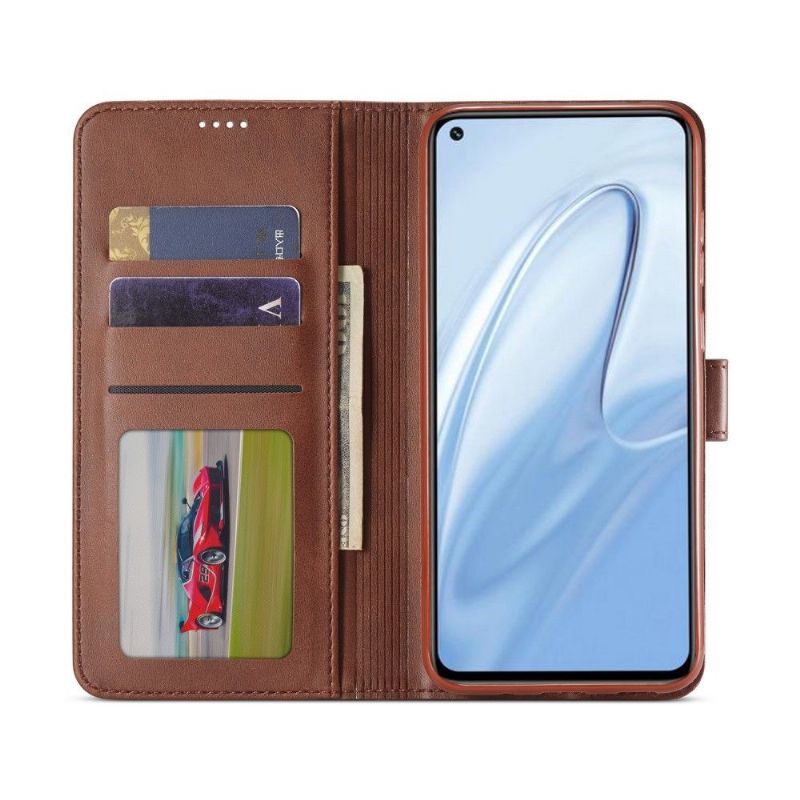 Etui Xiaomi Redmi Note 9S / Redmi Note 9 Pro Flip Cover Lædereffekt Lc.imeeke