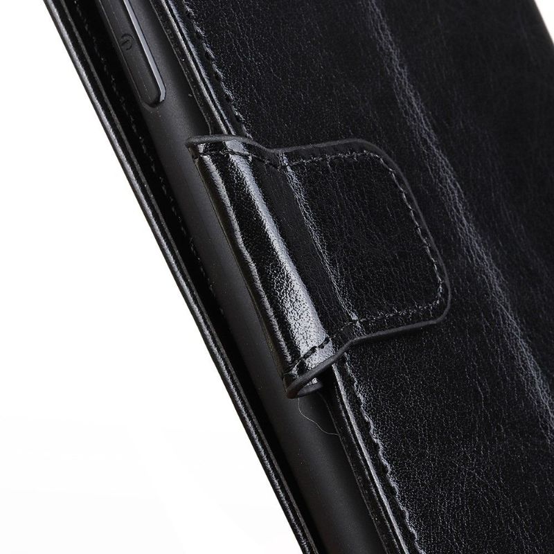 Etui Xiaomi Redmi Note 9S / Redmi Note 9 Pro Flip Cover Støttefunktion I Imiteret Læder