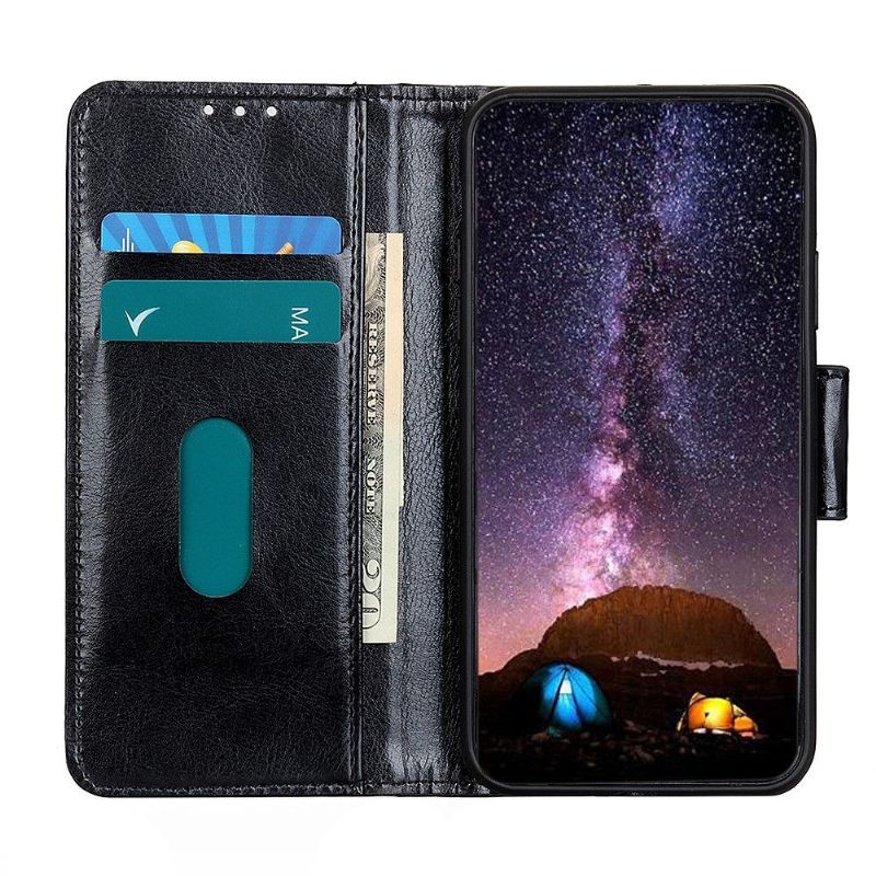 Etui Xiaomi Redmi Note 9S / Redmi Note 9 Pro Flip Cover Støttefunktion I Imiteret Læder