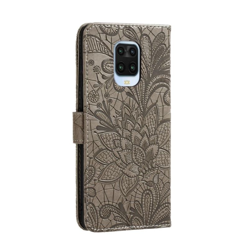 Flip Cover Xiaomi Redmi Note 9S / Redmi Note 9 Pro Anti-fald Blomsterblonde