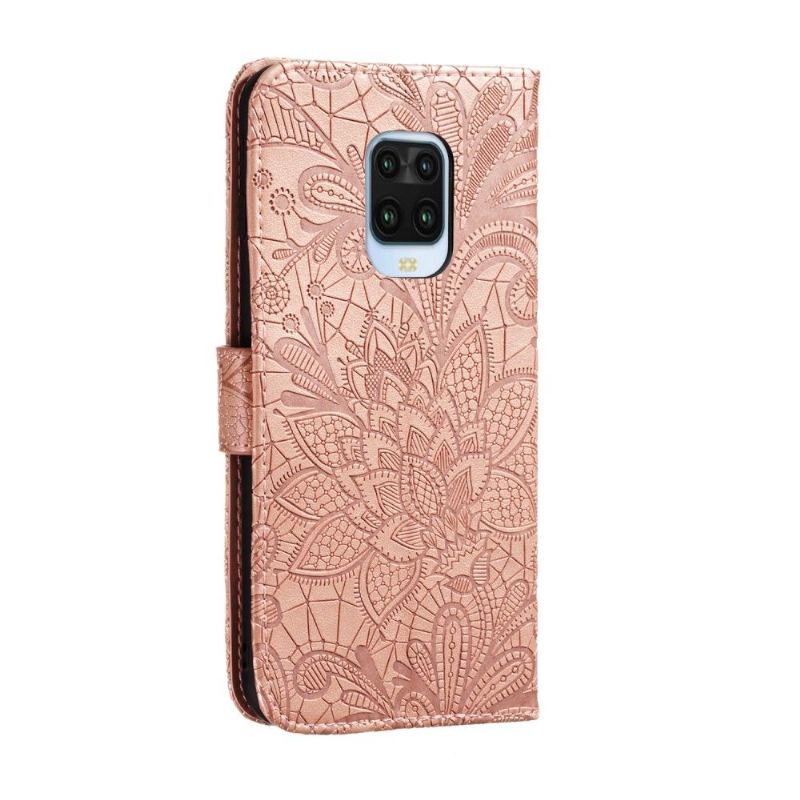 Flip Cover Xiaomi Redmi Note 9S / Redmi Note 9 Pro Anti-fald Blomsterblonde