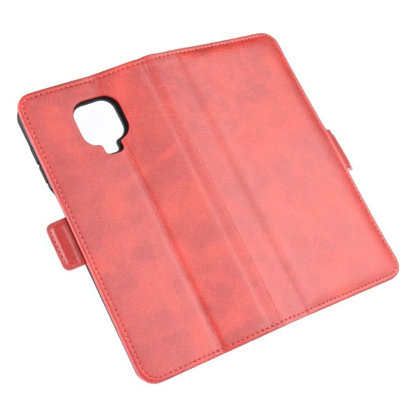 Flip Cover Xiaomi Redmi Note 9S / Redmi Note 9 Pro Cover I Mat Imiteret Læder