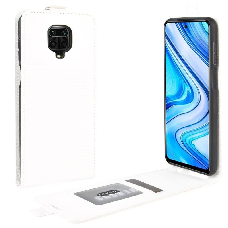 Flip Cover Xiaomi Redmi Note 9S / Redmi Note 9 Pro Læder Cover Lodret Imiteret Læder