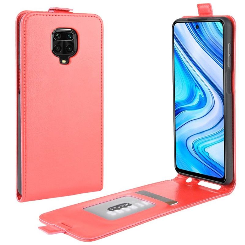 Flip Cover Xiaomi Redmi Note 9S / Redmi Note 9 Pro Læder Cover Lodret Imiteret Læder