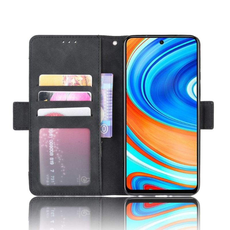 Flip Cover Xiaomi Redmi Note 9S / Redmi Note 9 Pro Lædereffekt Med Kortholder