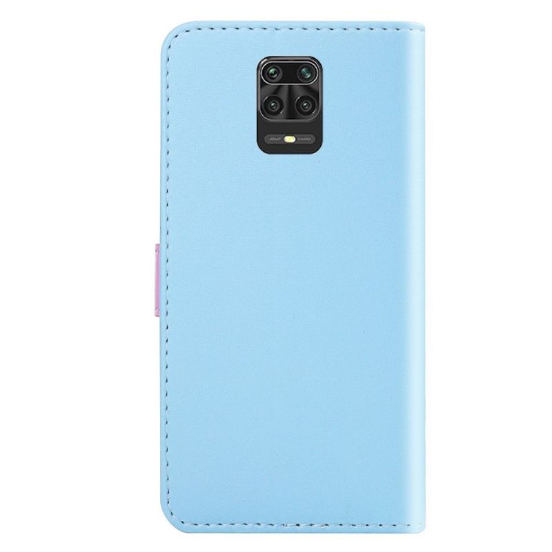 Flip Cover Xiaomi Redmi Note 9S / Redmi Note 9 Pro Trefarvede Sømme