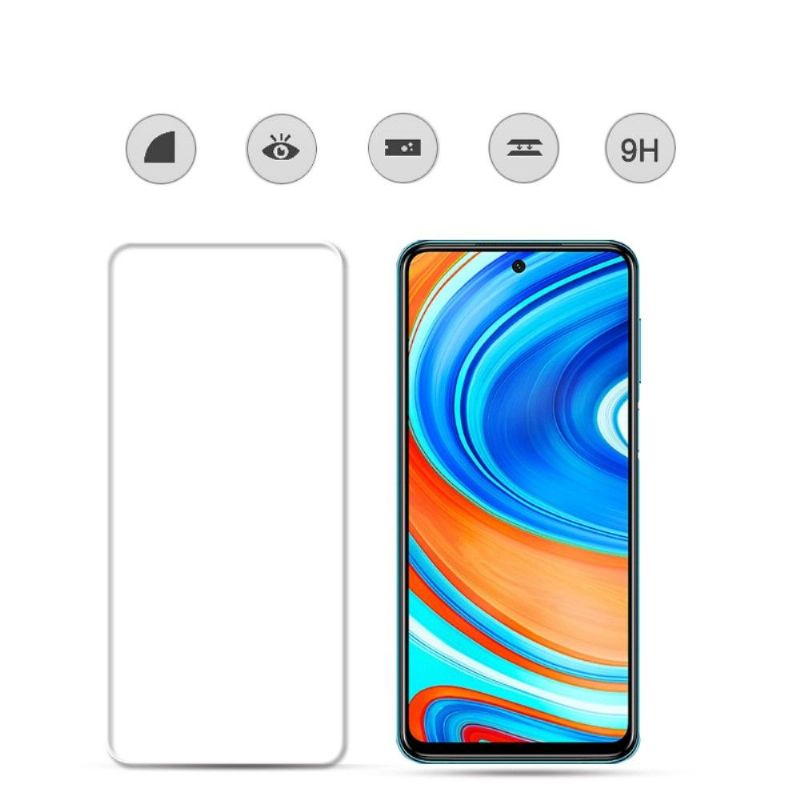 Hærdet Glasfilm Til Xiaomi Redmi Note 9S - 2 Stk.