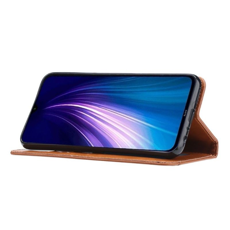 Læder Cover Xiaomi Redmi Note 9S / Redmi Note 9 Pro Kortholder Stand Case