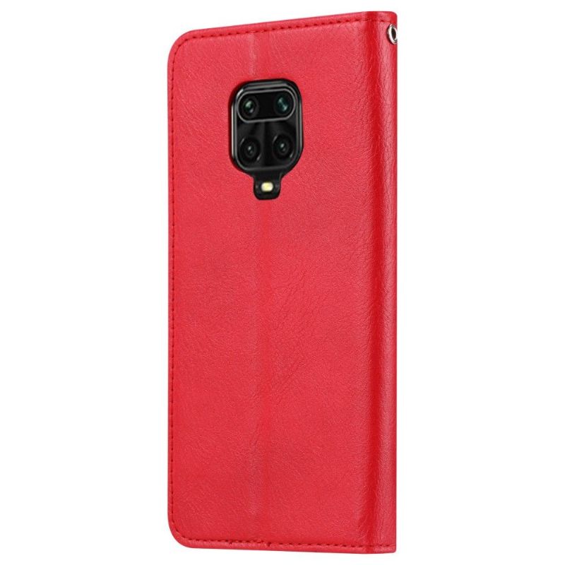 Læder Cover Xiaomi Redmi Note 9S / Redmi Note 9 Pro Kortholder Stand Case