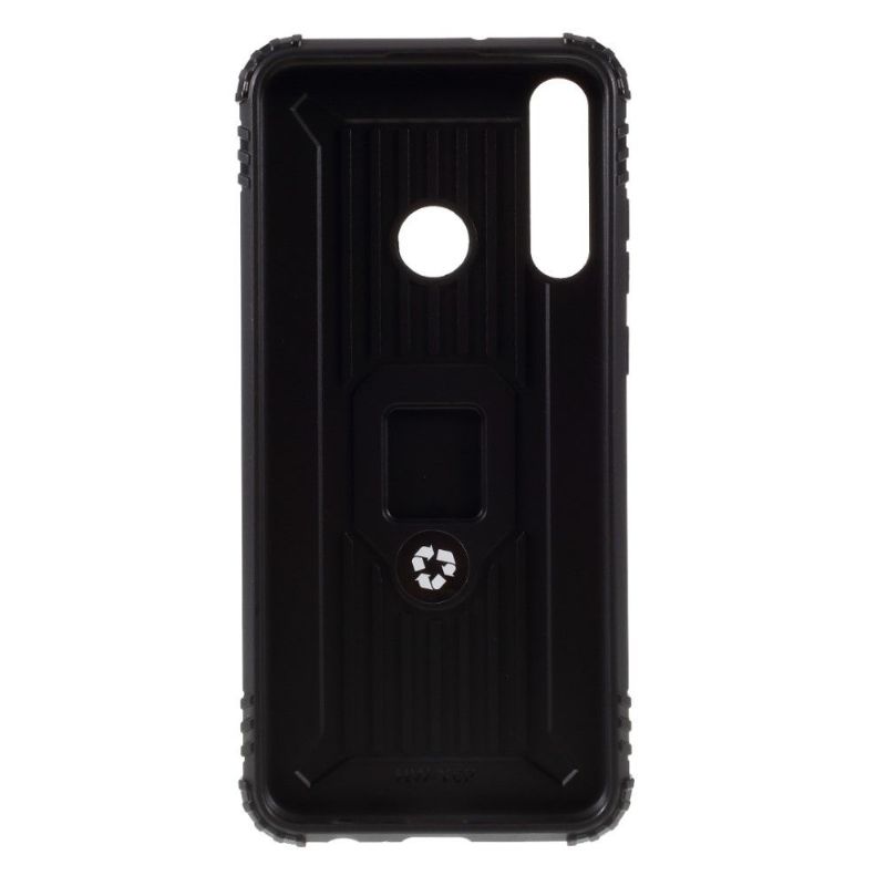 Cover Huawei Y6p Carbonlook Med Støttering