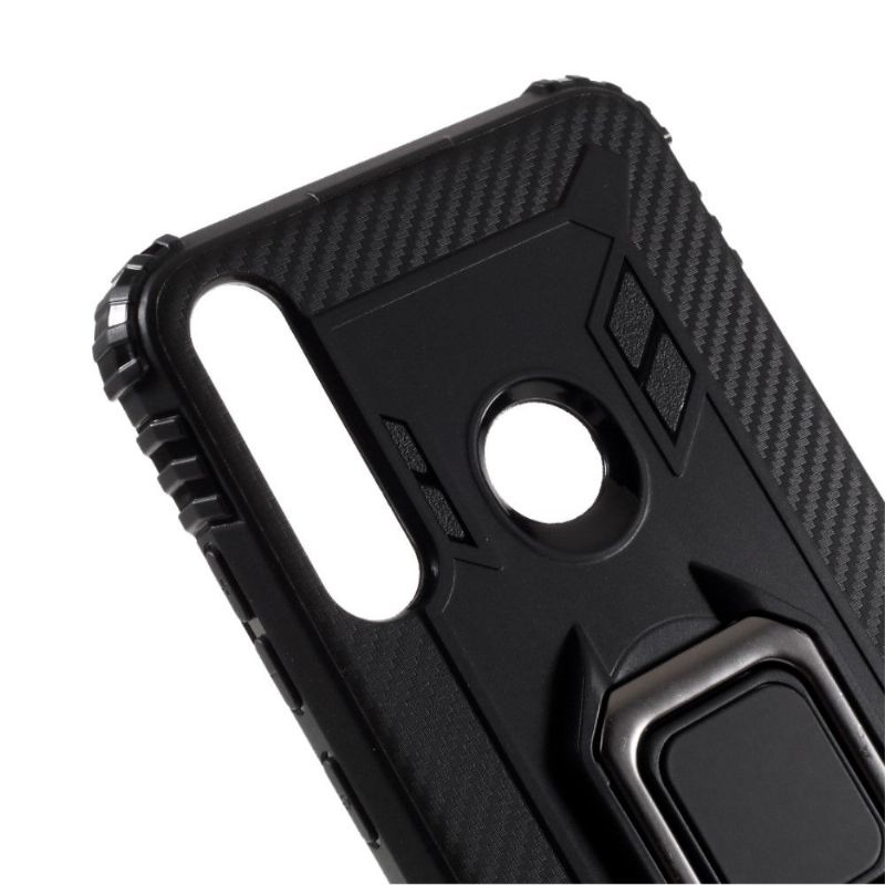 Cover Huawei Y6p Carbonlook Med Støttering