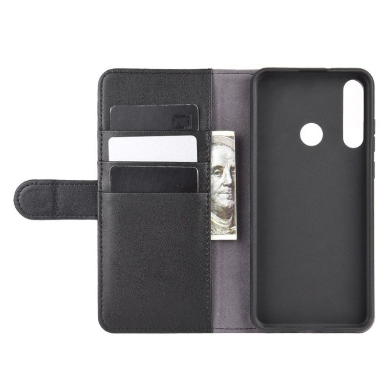 Flip Cover Huawei Y6p Anti-fald Premium Læder