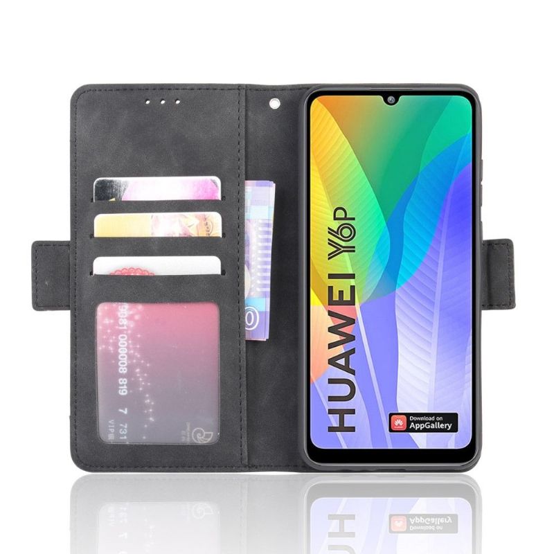 Flip Cover Huawei Y6p Hemming Premium Med Kortholder