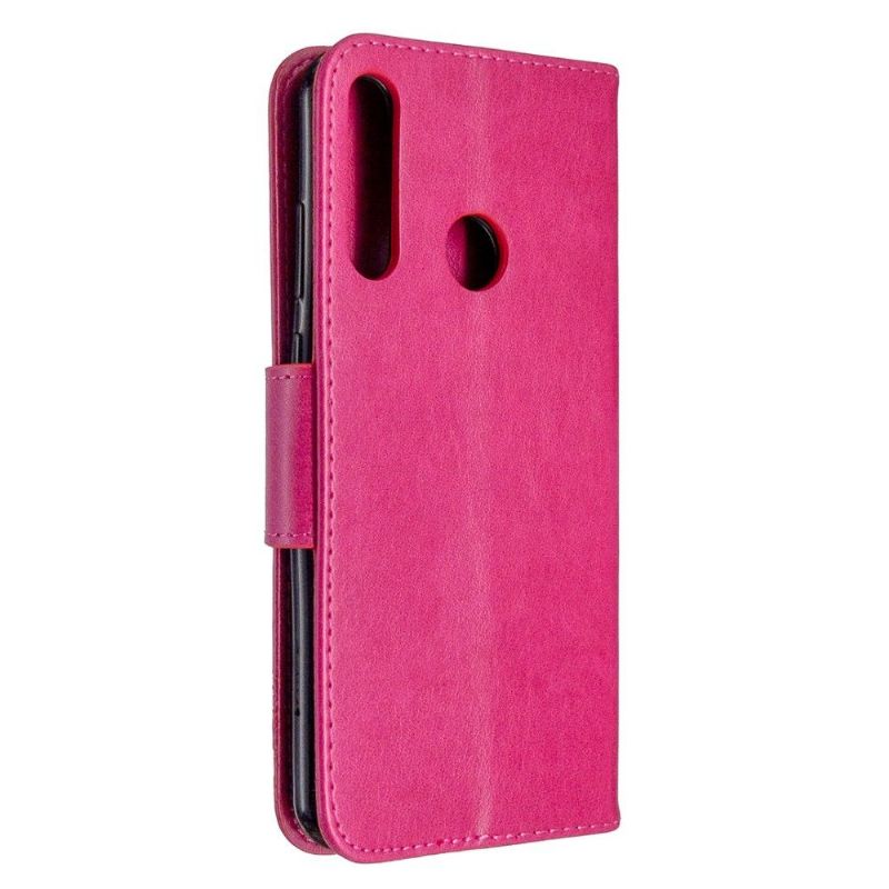 Flip Cover Huawei Y6p Supportfunktion Sommerfugle