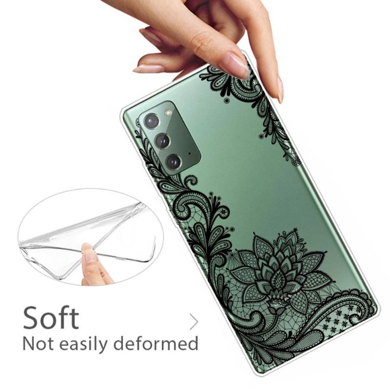 Cover Samsung Galaxy Note 20 Anti-fald Blomsterblonde