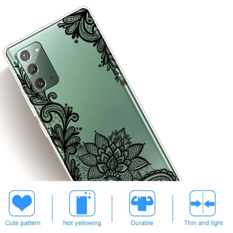 Cover Samsung Galaxy Note 20 Anti-fald Blomsterblonde